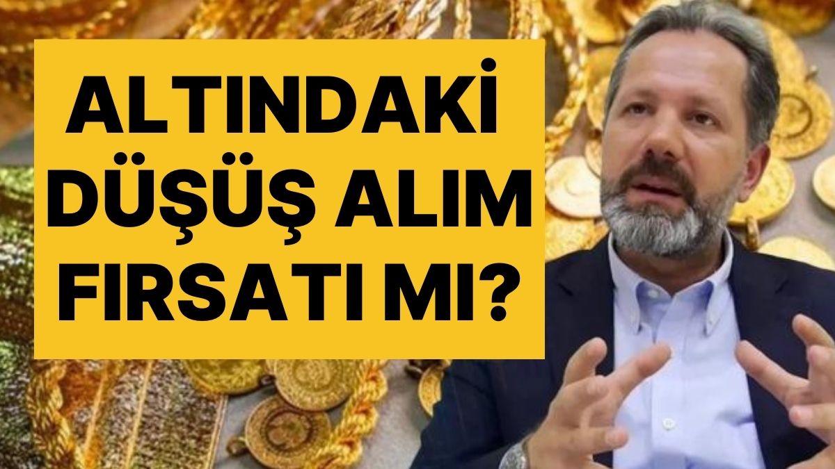 İslam Memiş’ten Altın Fiyatları İçin Dikkat Çeken Sözler: Altın Fiyatları Daha da Düşecek mi?